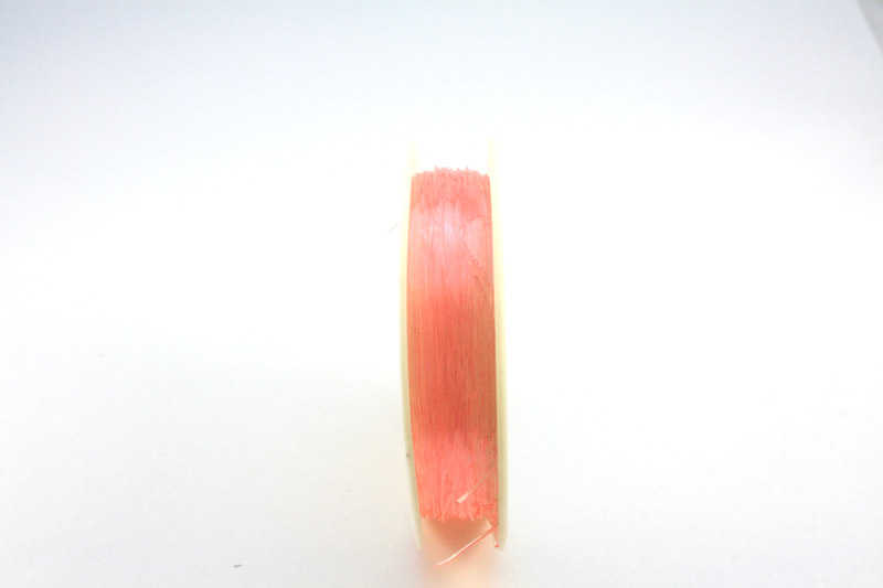 " Gamma" Резинка для бисера полиуретан DN d 0. 6 мм 18 м №03 розовый
