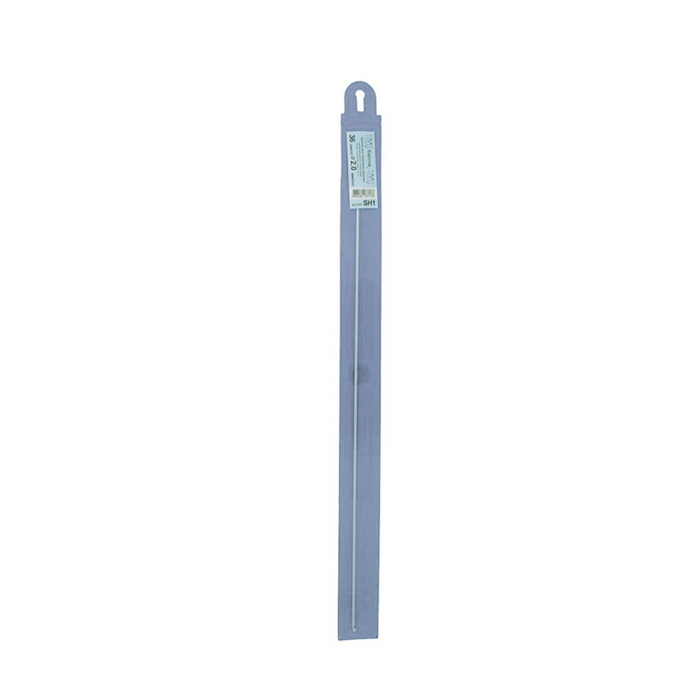 Для вязания " Gamma" SH1 крючок для тунисского вязания металл d 2. 0 мм 36 см в чехле . 