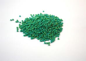 Бисер Чехия круглый 10/0 50г 54250 зелёный/меланж