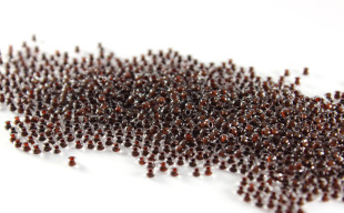 Бисер Чехия круглый 10/0 50г 38418 коричневый