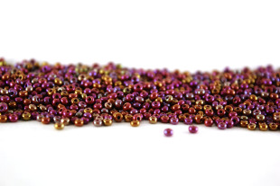 Бисер Чехия круглый 10/0 50г 14600 малиново-бордовый