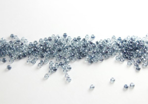 Бисер Чехия круглый 10/0 50г 48035 серо-голубой