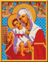 Основа для вышивки бисером КБИ-4002 Образ Пресвятой Богородицы Достойно Есть