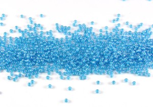 Бисер Чехия круглый 10/0 500г 61015 голубой