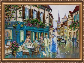 Набор для вышивки бисером на холсте «Изящный век"»