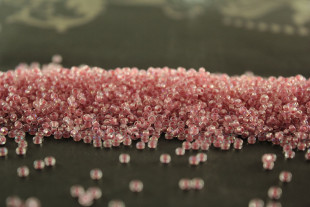 Бисер Чехия круглый 10/0 50г 58594 розовый