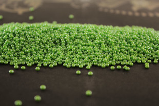 Бисер Чехия круглый 10/0 500г 58310 салатовый