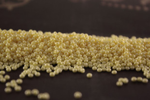 Бисер Чехия круглый 10/0 500г 63181 жёлтый