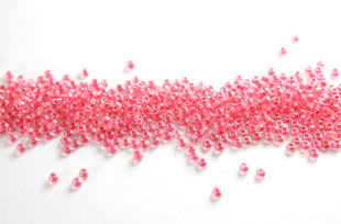 Бисер Чехия круглый 10/0 50г 38698 малиновый