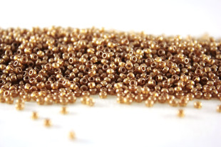 Бисер Чехия круглый 10/0 500г 18983 оранжевый