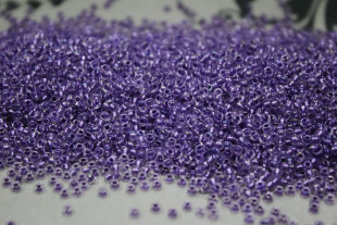 Бисер Чехия круглый 10/0 50г 68428 сиреневый