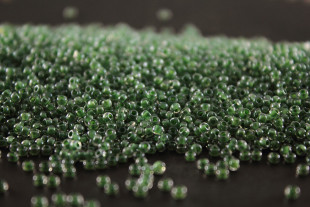 Бисер Чехия круглый 10/0 50г 38657 светло-хаки