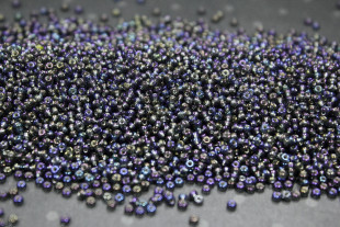 Бисер Чехия круглый 10/0 500г 47019 серый