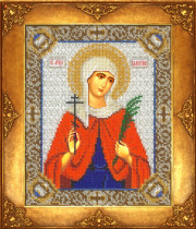 Набор для вышивания бисером Св. Валентина 18 * 22,5 см