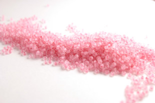 Бисер Чехия круглый 10/0 50г 38394m светло-розовый матовый