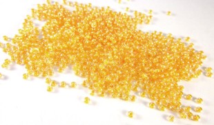 Бисер Чехия круглый 10/0 50г 38683 тёмно-жёлтый