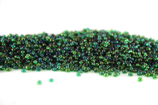 Бисер Чехия круглый 10/0 500г 51060 зелёный