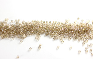 Бисер Чехия круглый 10/0 50г 48042 серо-бежевый