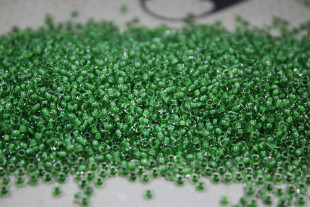 Бисер Чехия круглый 10/0 50г 38357 зелёный