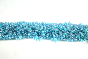 Бисер Чехия круглый 10/0 500г 61005 голубой