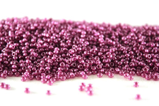 Бисер Чехия круглый 10/0 50г 18996 розовый