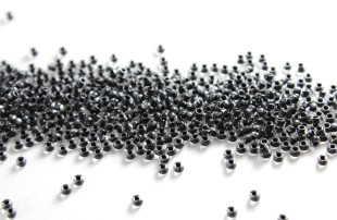 Бисер Чехия круглый 10/0 500г 38449 чёрный