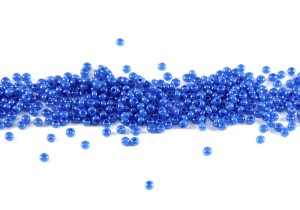 Бисер Чехия круглый 10/0 500г 17136 тёмно-голубой