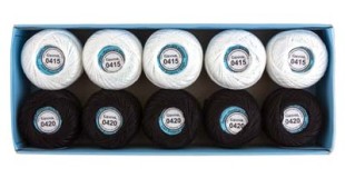 Пряжа "Gamma" Ирис ассорти 100% хлопок 10 х 10 г 82 м №15