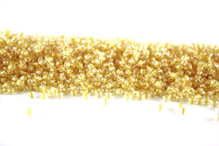 Бисер Чехия круглый 10/0 50г 38183 жёлтый