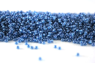 Бисер Чехия круглый 10/0 50г 18936 синий