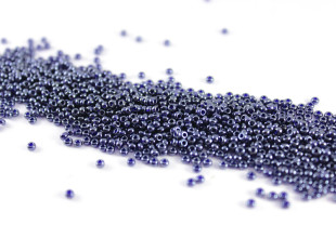 Бисер Чехия круглый 10/0 500г 36110 черничный