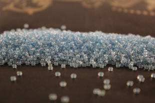 Бисер Чехия круглый 10/0 500г 58532 голубой