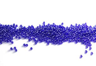 Бисер Чехия круглый 10/0 50г 36100 ярко-синий