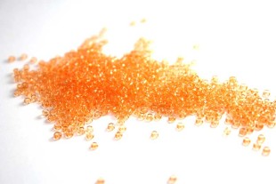 Бисер Чехия круглый 10/0 50г 01184 оранжевый