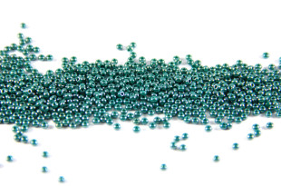 Бисер Чехия круглый 10/0 50г 58240 зелёный