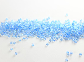 Бисер Чехия круглый 10/0 50г 38236 светло-синий
