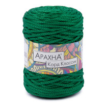 Пряжа ARACHNA " Cord Classic" 100% полиэфир 3 * 200 г ± 10 г 100 м №20 яр. зеленый. Цена за упаковку 3 шт
