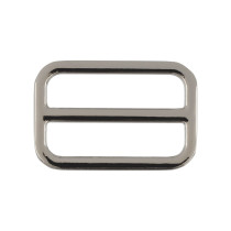 Фурнитура сумочная металл "Gamma" GH 03/35 Шлевка литая 35 х 24 мм №04 под никель 10 шт