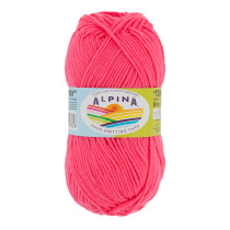 Пряжа ALPINA " TOMMY" 100% микнес 10 * 50г 130 м №017 розовый. Цена за упаковку 10 шт