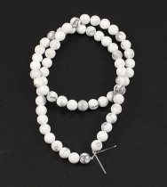 Кахолонг бусины 6 мм