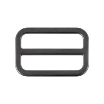 Фурнитура сумочная металл "Gamma" GH 03/35 Шлевка литая 35 х 24 мм №06 под черный никель 10 шт