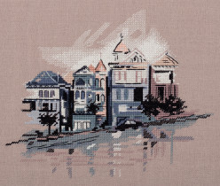 Набор для вышивания "PANNA" GM-7266 "Улица Штайнер"