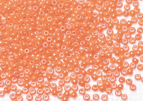 Бисер Чехия круглый 10/0 500г 98140 ярко-оранжевый