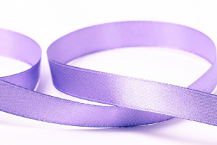 Лента атласная 12 мм 33 м ±2 м №082 фиолетовый