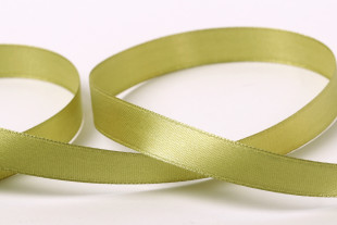 Лента атласная 12 мм 33 м ±2 м №087 зел.-хаки