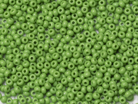 Бисер Чехия круглый 10/0 500г 53230 салатовый