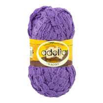 Пряжа ADELIA " NAOMI" 100% акрил 5 * 100 г 24 м №08 фиолетовый.