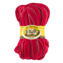 Пряжа ADELIA " RUFF" 100% акрил 2 * 150г 60 м №19 т. розовый. Цена за упаковку 2 шт