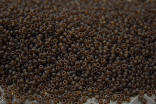 Бисер Чехия круглый 10/0 500г 10110m коричневый матовый