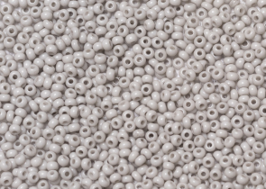 Бисер Чехия круглый 10/0 50г 03241 серый